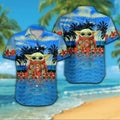Cleveland Browns Short Sleeve Button Up Tropical - Adult & Kids T-Shirts, Sweatshirts & Hoodies apparel design preview 1