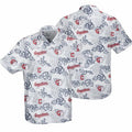 Cleveland Guardians White Hibiscus Hawaiian - Adult & Kids T-Shirts, Sweatshirts & Hoodies apparel design preview 1