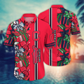 Cleveland Indians MLB Hawaiian Summer Nights Aloha - Adult & Kids T-Shirts, Sweatshirts & Hoodies apparel design preview 1