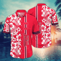 Cleveland Indians MLB Hawaiian Sunningtime Aloha - Adult & Kids T-Shirts, Sweatshirts & Hoodies apparel design preview 1