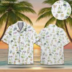 Men's Cocktail Hawaiian Tropical Drinks Pattern Short - Adult & Kids T-Shirts, Sweatshirts & Hoodies apparel design preview 1