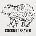 Coconut Beaver - Adult & Kids T-Shirts, Sweatshirts & Hoodies apparel design preview 1