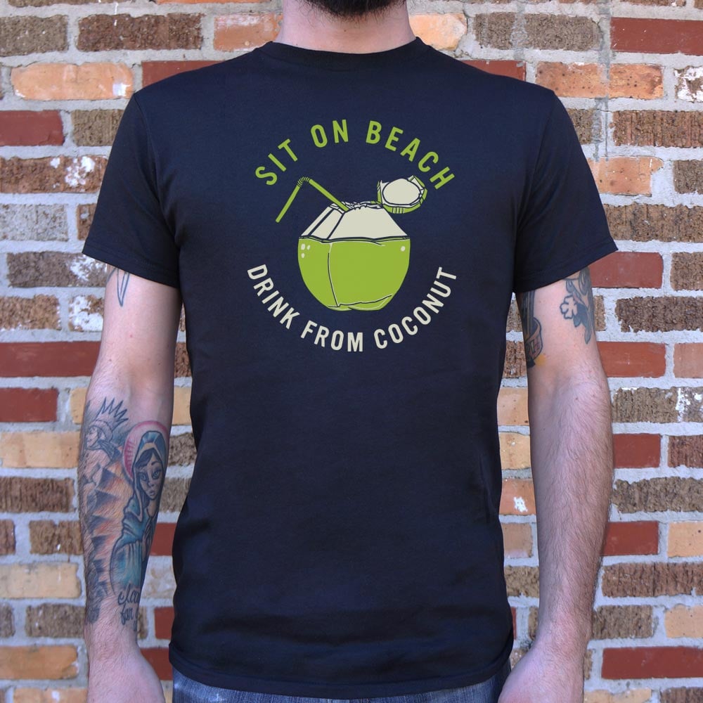Sit On Beach - Adult & Kids T-Shirts, Sweatshirts & Hoodies apparel design preview 1
