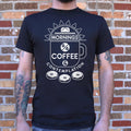 Coffee &amp Contemplation - Adult & Kids T-Shirts, Sweatshirts & Hoodies apparel design preview 1