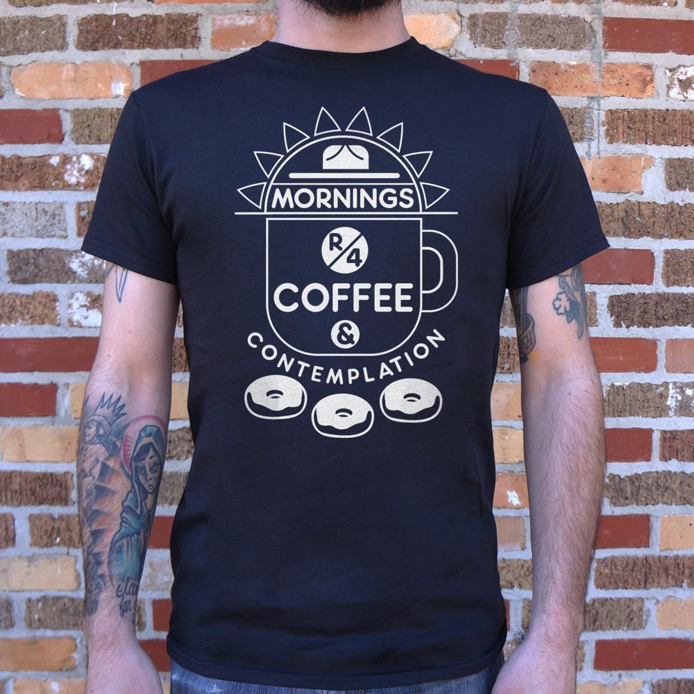 Coffee &amp Contemplation - Adult & Kids T-Shirts, Sweatshirts & Hoodies apparel design preview 1