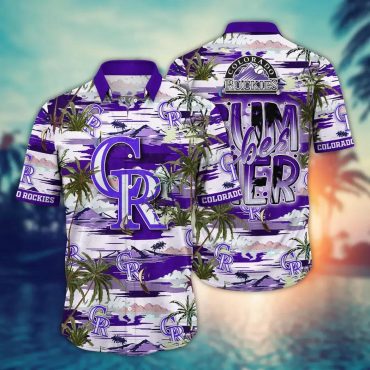 Colorado Rockies Summer Vibes Hawaiian - Adult & Kids T-Shirts, Sweatshirts & Hoodies apparel design preview 1