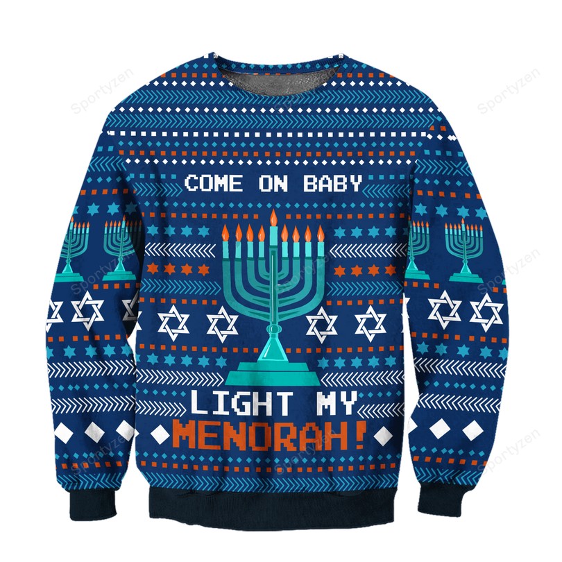 Collie Hohoho Ugly Christmas Sweater - Holiday Gift product image 2