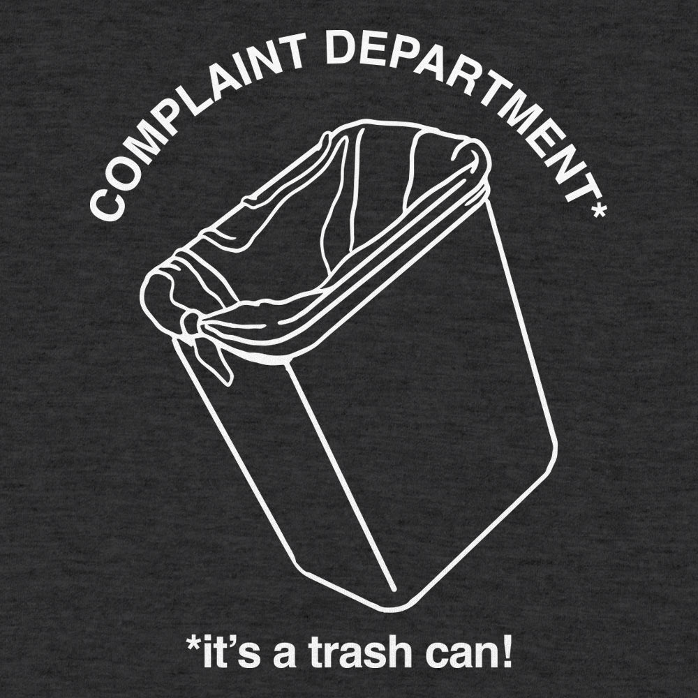Complaint Dept. - Adult & Kids T-Shirts, Sweatshirts & Hoodies apparel design preview 1