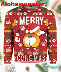 Corgi Merry Corgmas Ugly Christmas Sweater - Holiday Gift product image