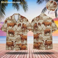 Tropical Farm Cow Hawaiian for Men Rustic Pastoral - Adult & Kids T-Shirts, Sweatshirts & Hoodies apparel design preview 1