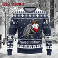 Cowboy Possum Ugly Christmas Sweater - Holiday Gift product image