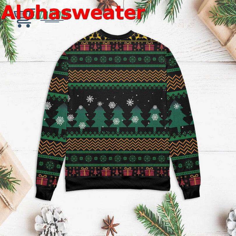 Crack deez nuts nutcracker Christmas Sweater - Holiday Gift product image 2