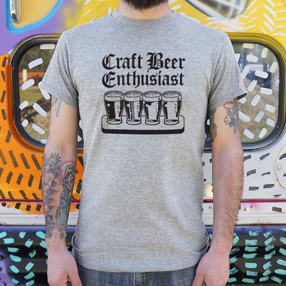 Craft Beer Enthusiast - Adult & Kids T-Shirts, Sweatshirts & Hoodies apparel design preview 1
