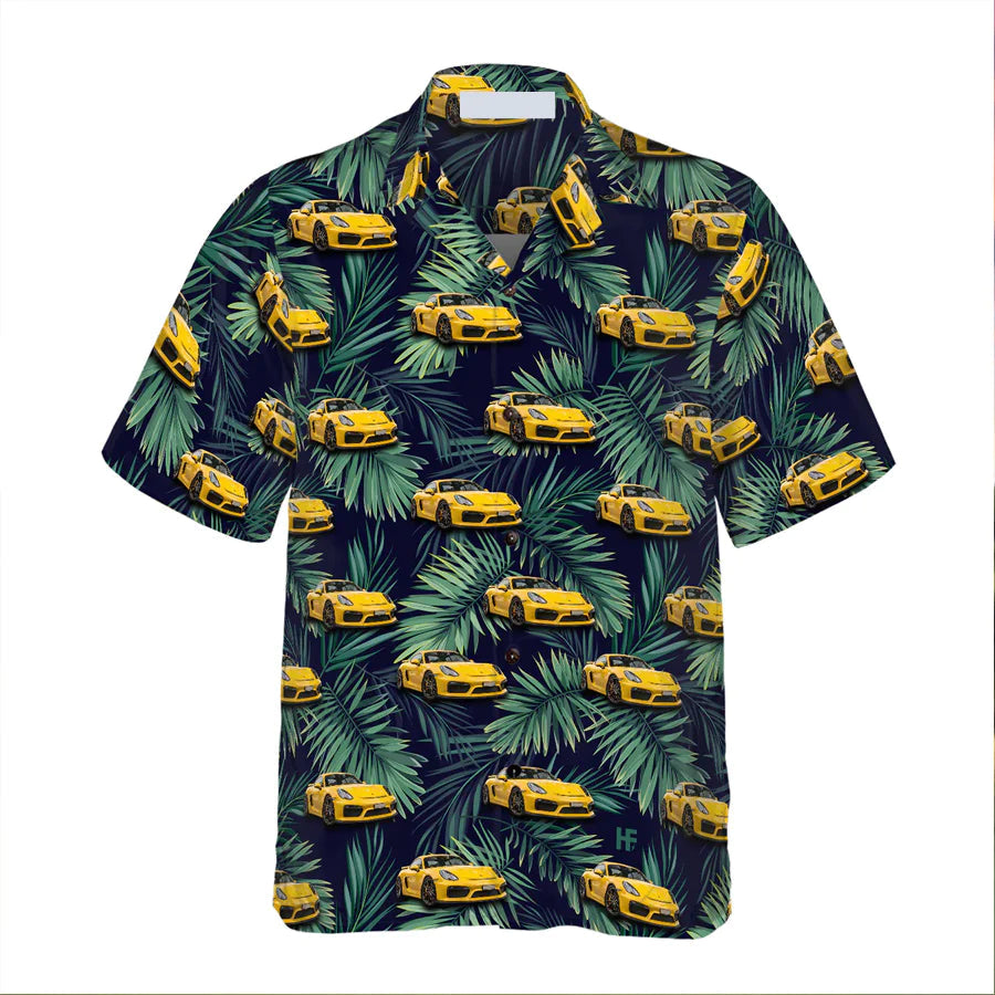 Custom Tropical Car Trendy Hawaiian Summer Gift For - Adult & Kids T-Shirts, Sweatshirts & Hoodies apparel design preview 1