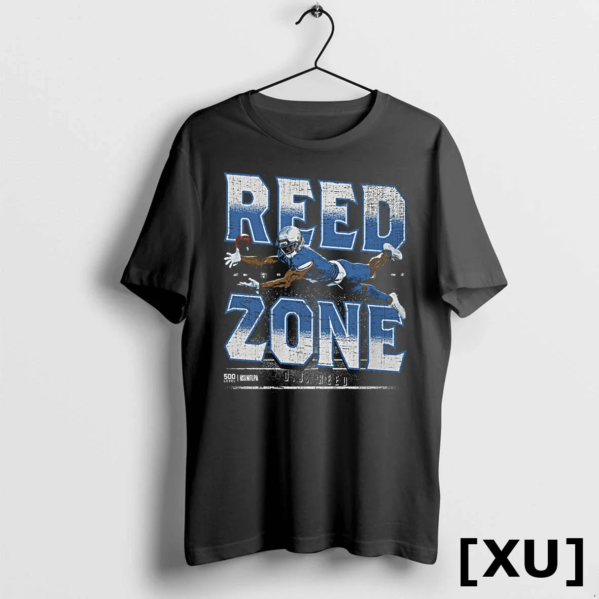 D J Reed Detroit Football 01 Sweater - Adult & Kids T-Shirts, Sweatshirts & Hoodies apparel design preview 1