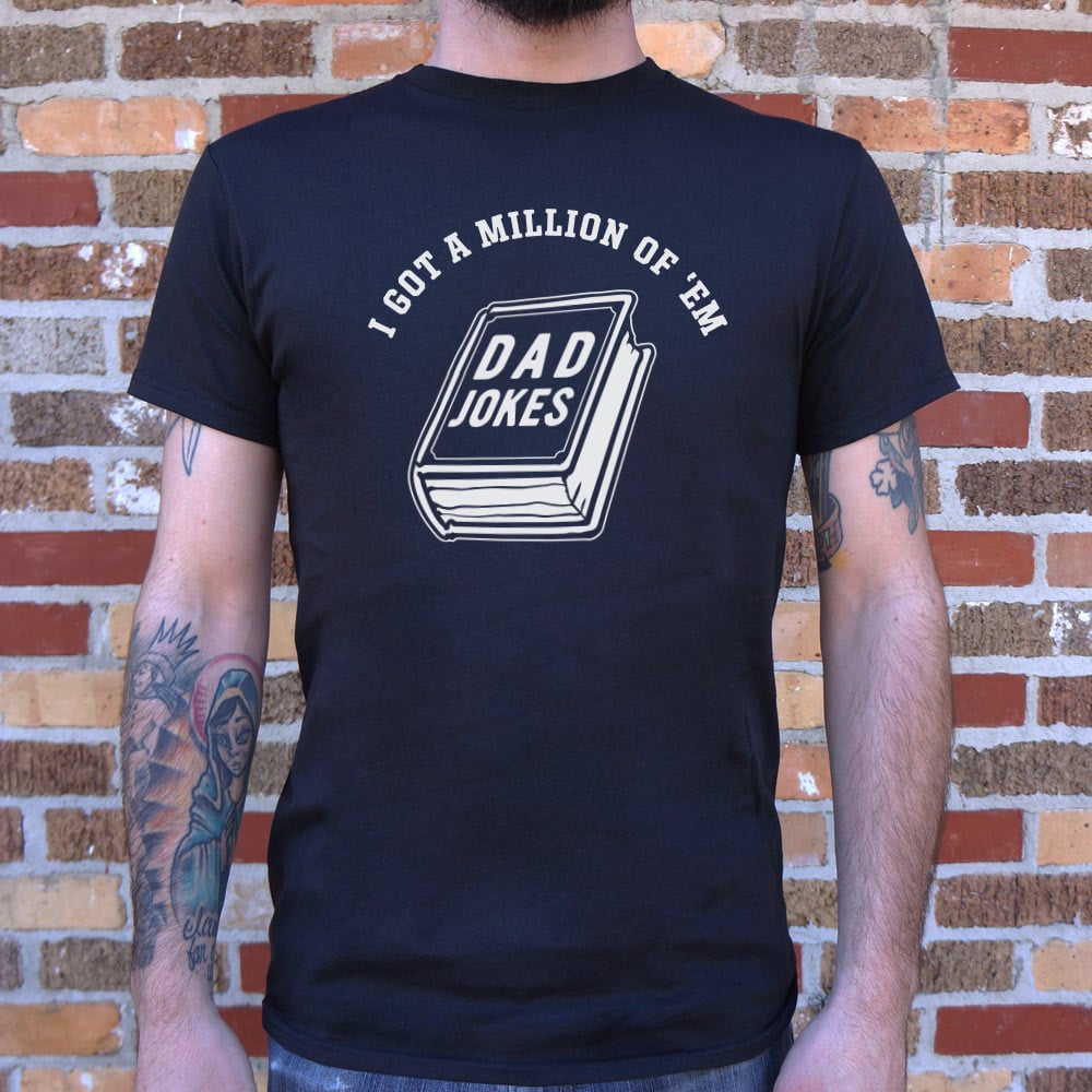 Dad Jokes - Adult & Kids T-Shirts, Sweatshirts & Hoodies apparel design preview 1