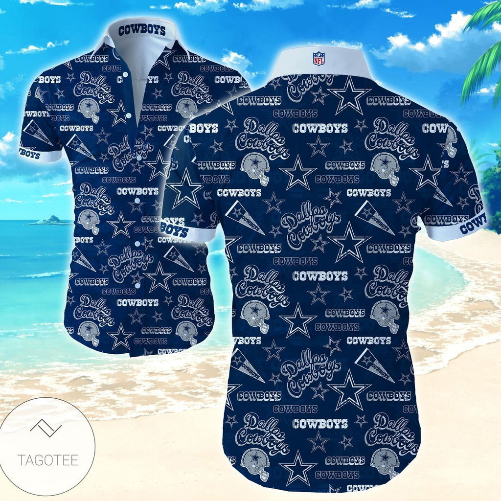 Dallas Cowboys Funny Hawaiian For Men - Adult & Kids T-Shirts, Sweatshirts & Hoodies apparel design preview 1