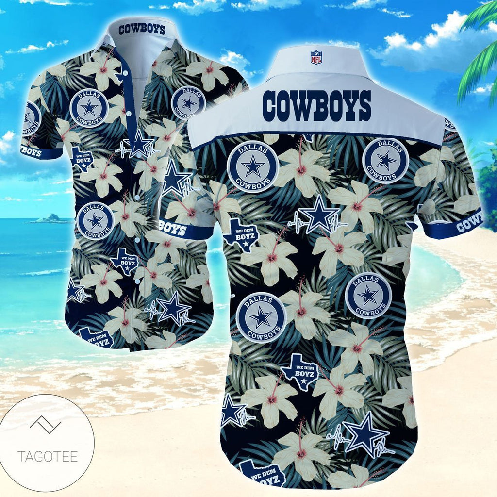 Dallas Cowboys Hawaiian Funny VER02 - Adult & Kids T-Shirts, Sweatshirts & Hoodies apparel design preview 1
