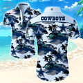 Dallas Cowboys Island Theme Hawaiian Design - Adult & Kids T-Shirts, Sweatshirts & Hoodies apparel design preview 1