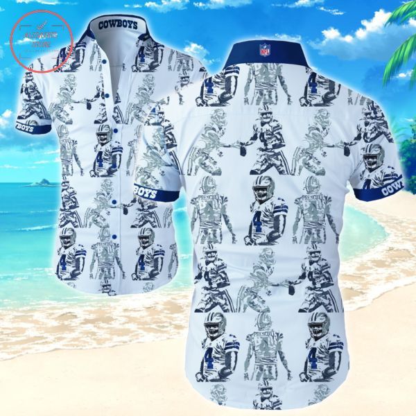 Dallas Cowboys Players Theme Hawaiian Unique - Adult & Kids T-Shirts, Sweatshirts & Hoodies apparel design preview 1