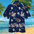 Dallas Cowboys Short Sleeve Button Up Tropical - Adult & Kids T-Shirts, Sweatshirts & Hoodies apparel design preview 1