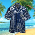 Dallas Cowboys Short Sleeve Button Up Tropical - Adult & Kids T-Shirts, Sweatshirts & Hoodies apparel design preview 1