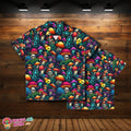 Dark Mushroom Twist Men's Spooky Horror Hawaiian - Adult & Kids T-Shirts, Sweatshirts & Hoodies apparel design preview 1