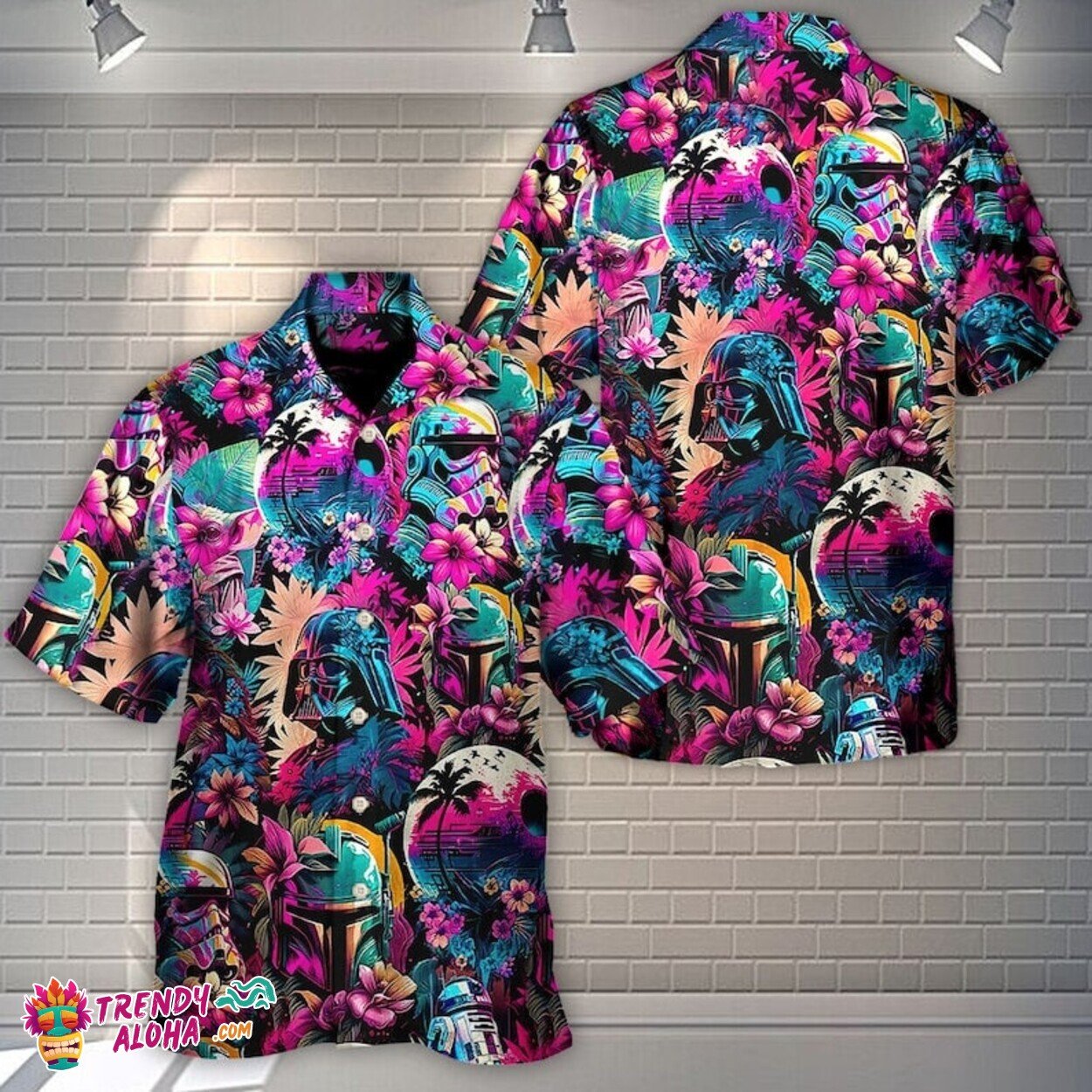 Darth Vader Pirate Theme Hawaiian Family Starwars - Adult & Kids T-Shirts, Sweatshirts & Hoodies apparel design preview 1