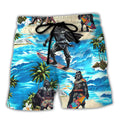 Darth Vader Starwars Surfing Trendy Aloha Hawaiian - Adult & Kids T-Shirts, Sweatshirts & Hoodies apparel design preview 1