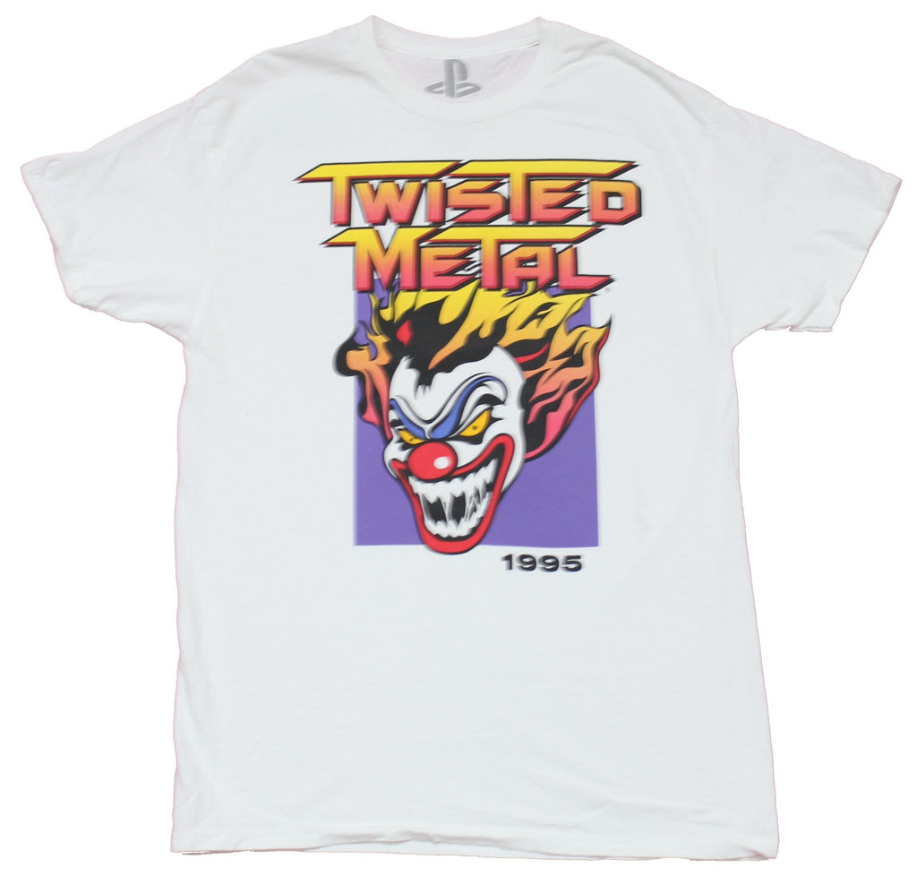 Twisted Metal 1995 Smiling Sweet Tooth Image - Adult & Kids T-Shirts, Sweatshirts & Hoodies apparel design preview 1