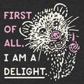 Delight Possum - Adult & Kids T-Shirts, Sweatshirts & Hoodies apparel design preview 1