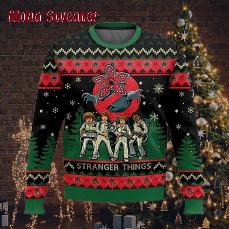 Will Byers Stranger Things Ugly Christmas Sweater - Holiday Gift product image 2