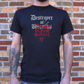 Destroyer Of Pizza Buffets - Adult & Kids T-Shirts, Sweatshirts & Hoodies apparel design preview 1