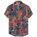 Detroit Tigers Father's Day For Dad Grandpa Hawaiian - Adult & Kids T-Shirts, Sweatshirts & Hoodies apparel design preview 1