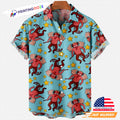 Devil Print Cool Halloween Hawaiian - Adult & Kids T-Shirts, Sweatshirts & Hoodies apparel design preview 1