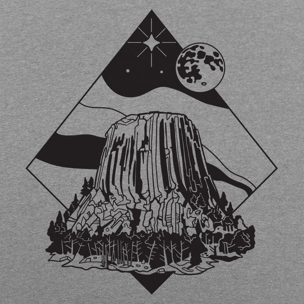 Devil's Tower - Adult & Kids T-Shirts, Sweatshirts & Hoodies apparel design preview 1