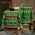 Die Hard Style 8 Ugly Christmas Sweater - Holiday Gift product image