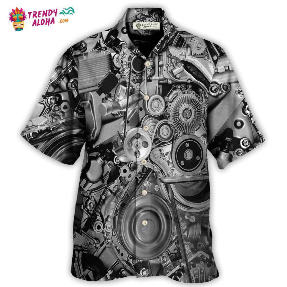 Diesel Engine Pulleys And Belts On Car Engines - Adult & Kids T-Shirts, Sweatshirts & Hoodies apparel design preview 1