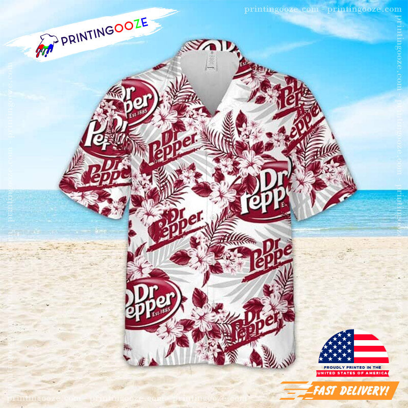 Doctor Pepper Beer Hawaiian - Adult & Kids T-Shirts, Sweatshirts & Hoodies apparel design preview 1