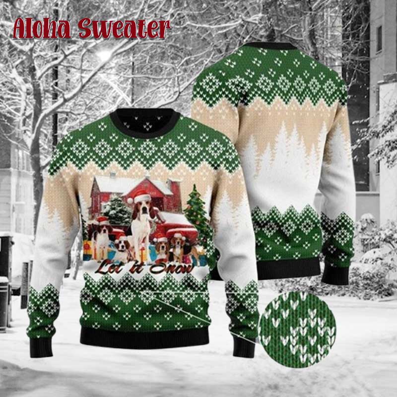Beagle Bells Xmas Dog Ugly Christmas Sweater - Holiday Gift product image 4