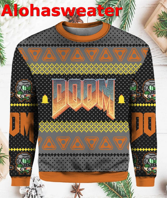 Doom Christmas Sweater - Holiday Gift product image