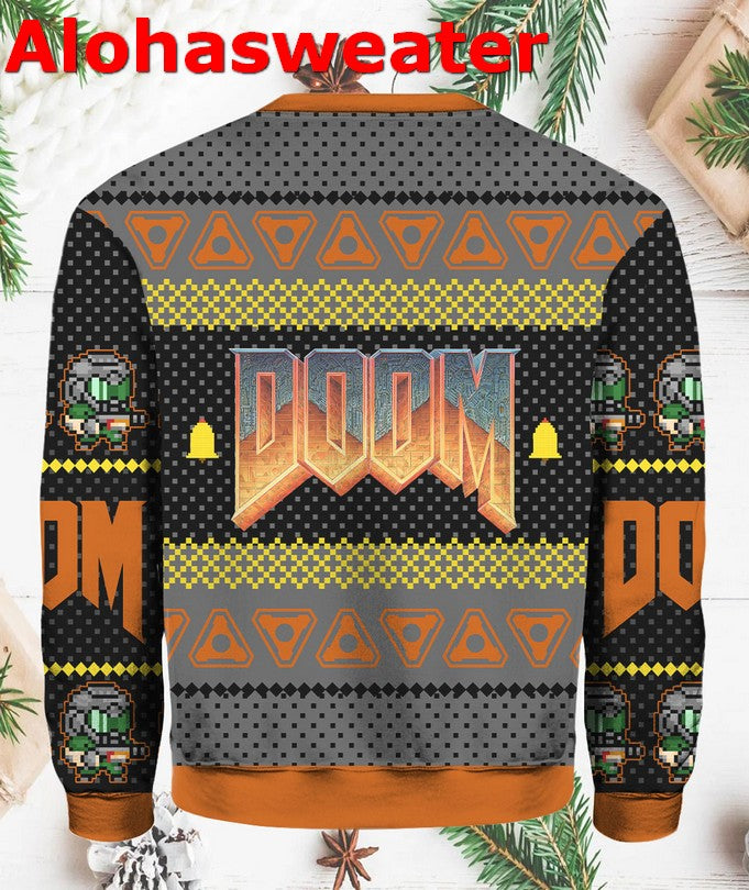 Doom Christmas Sweater - Holiday Gift product image 2