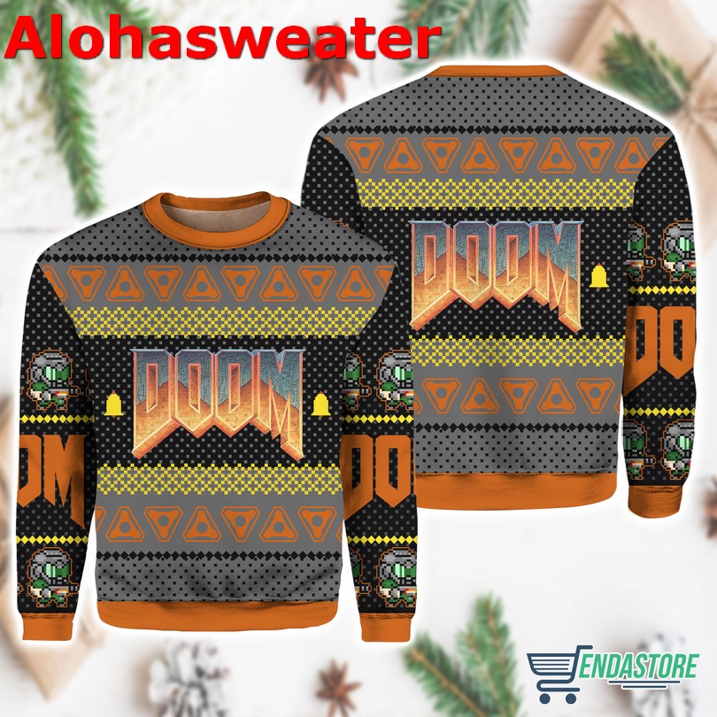 Doom Christmas Sweater - Holiday Gift product image 3
