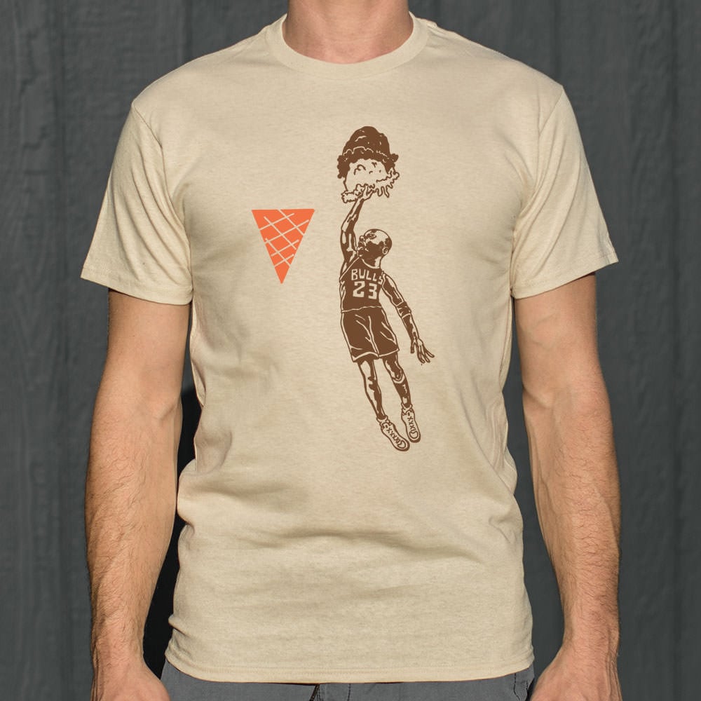 Double Scoop Dunk - Adult & Kids T-Shirts, Sweatshirts & Hoodies apparel design preview 1