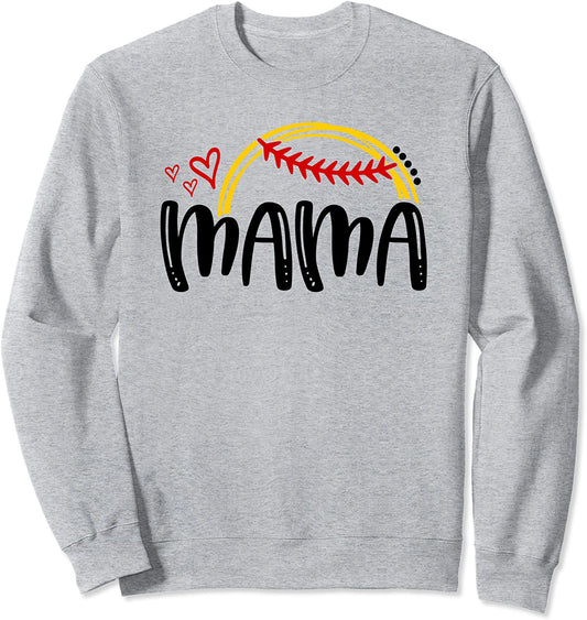 Womens Softball Mama Mom Softball Apparel