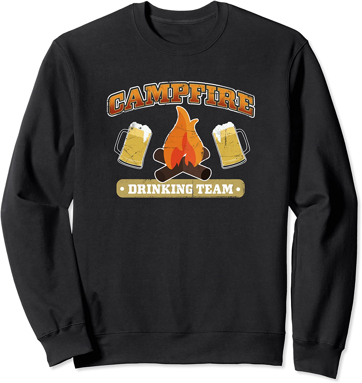 Campfire Drinking Team Camping Life Adventure Smores Clothing