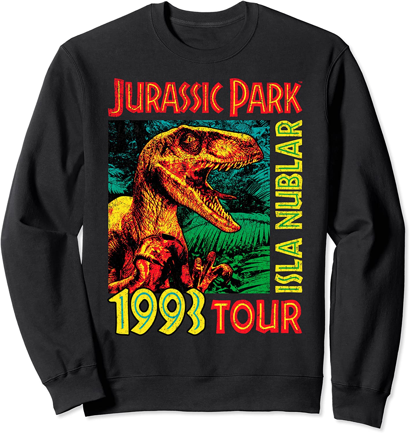 Jusrassic Park Isla Nublar 1993 Tour Poster Collection