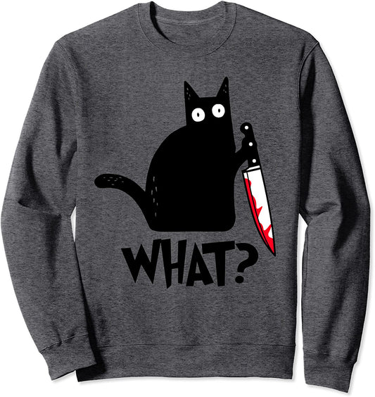 Cat What Black Cat Murderous Cat Knife Outfit