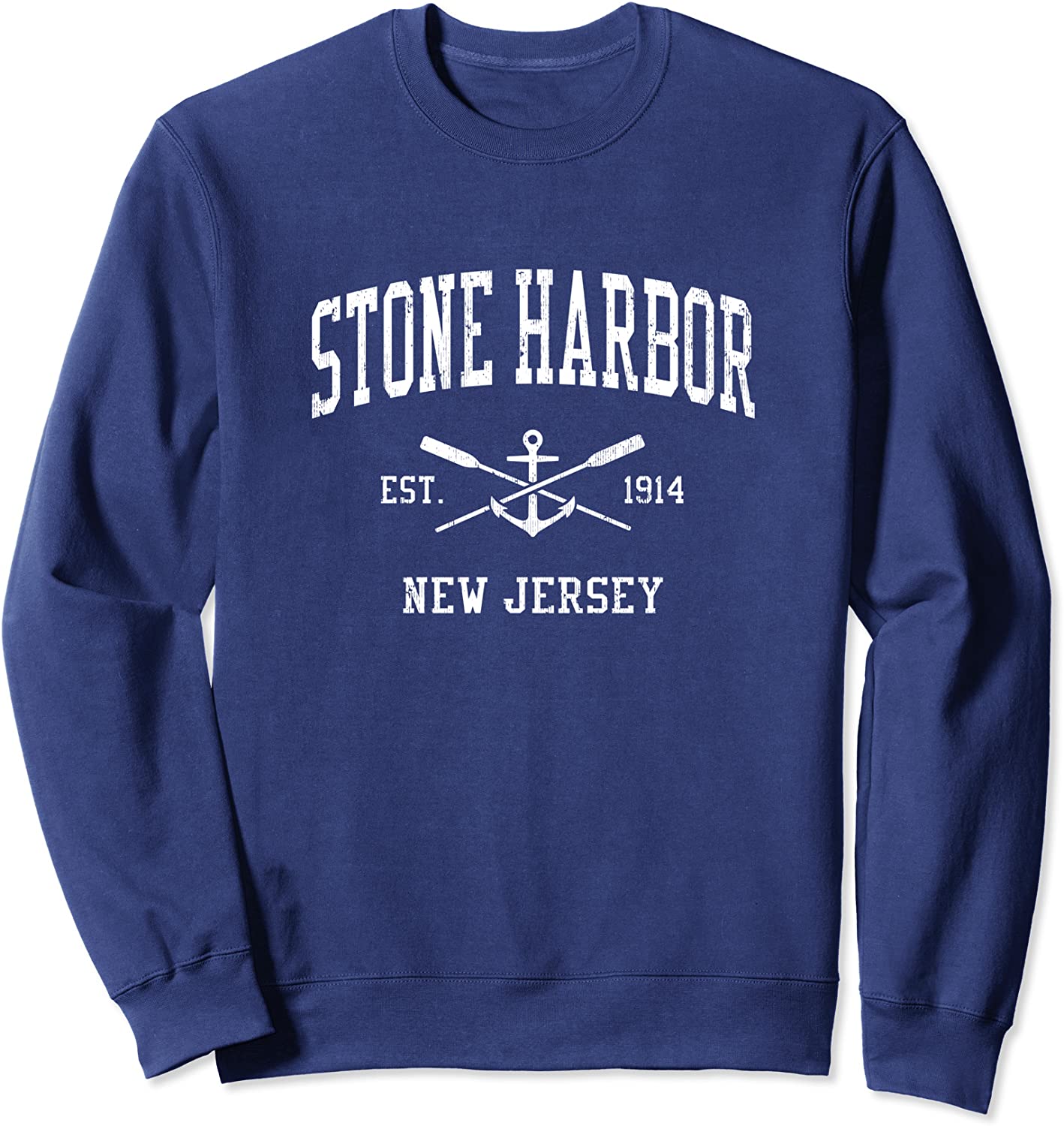 Stone Harbor Nj Crossed Oars Boat Anchor Sports Gear