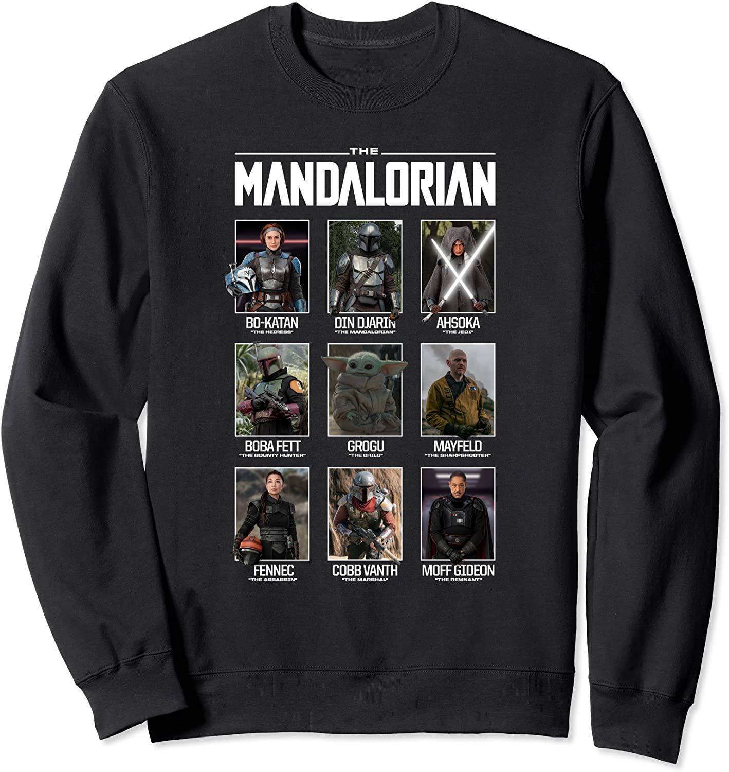 Star Wars Mandalorian Character Grid Outfit